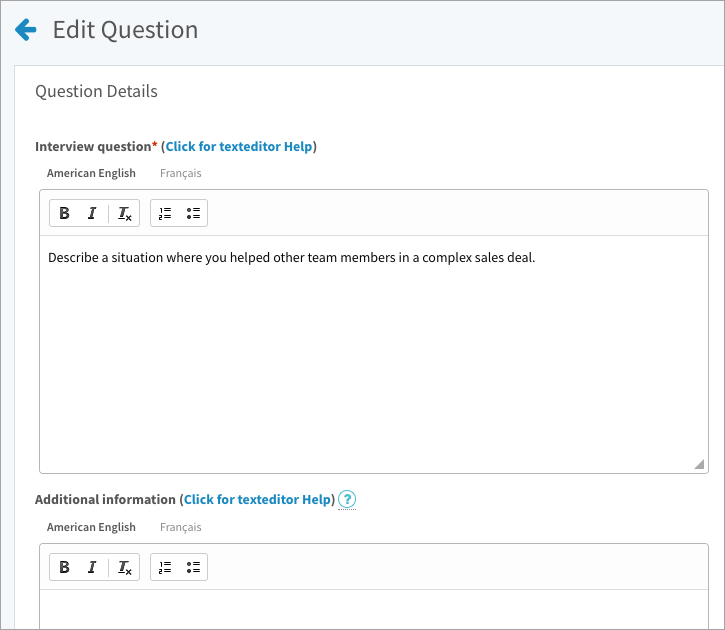 Manage interview guides